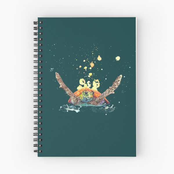 Item preview, swimming sea turtle designed and sold by art-of-caro.