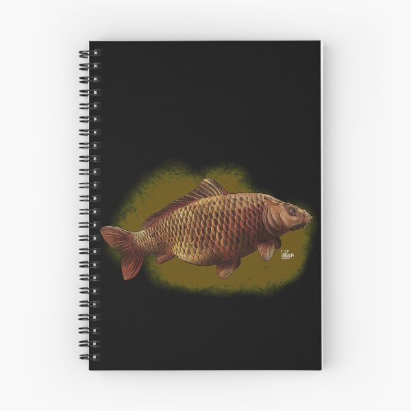 Item preview, Common carp Gold shell Color designed and sold by InkFish Art.