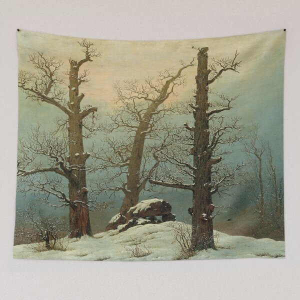 Item preview, Huge grave in the snow - Caspar David Friedrich designed and sold by TemporaryArt.