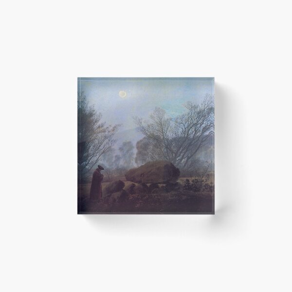 Item preview, Walk i.d. Dusk (man contemplating a chicken tomb designed and sold by TemporaryArt.