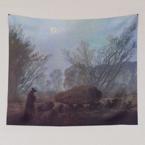 Item preview, Walk i.d. Dusk (man contemplating a chicken tomb designed and sold by TemporaryArt.