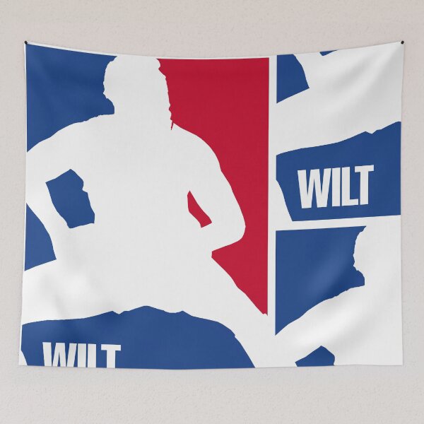 Item preview, Wilt Chamberlain NBA Logo designed and sold by X-OTIC.