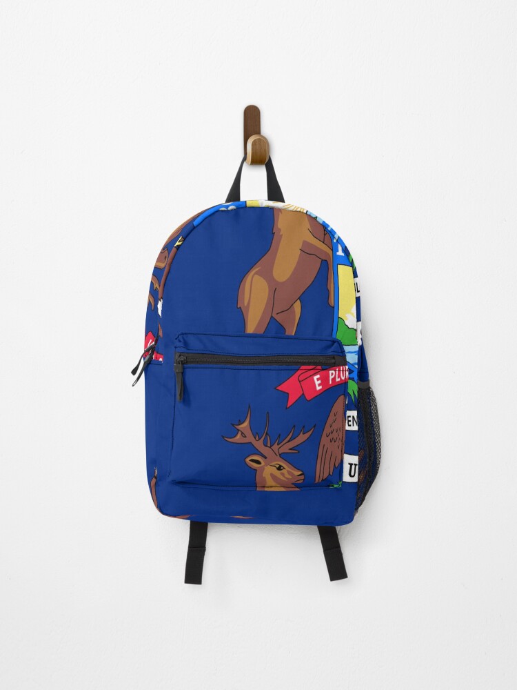 Thumbnail 1 of 3, Backpack, Michigan designed and sold by solostsofaded.