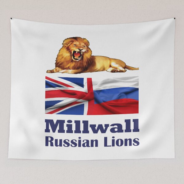 Item preview, Millwall Russian Lions - Russia and Great Britain designed and sold by Millwall.store.