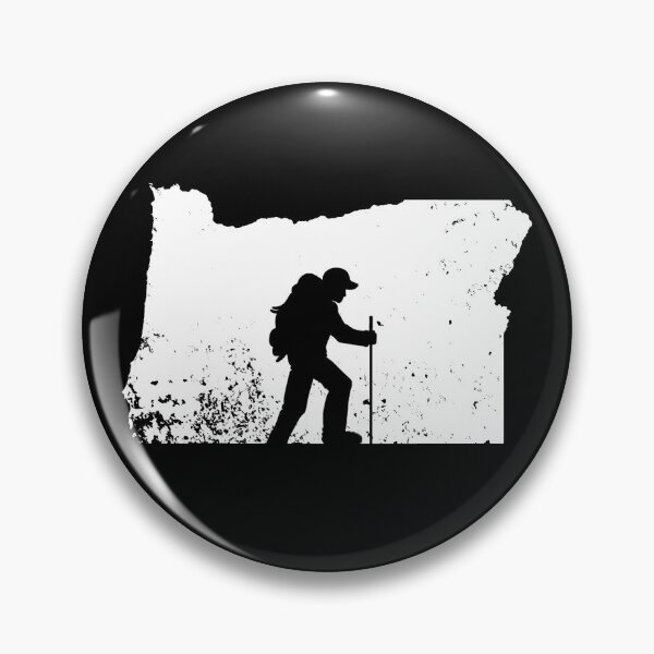 Item preview, Oregon Hiker Shirt Love Mountain Hiking Distressed Gear designed and sold by DynamicDesign.
