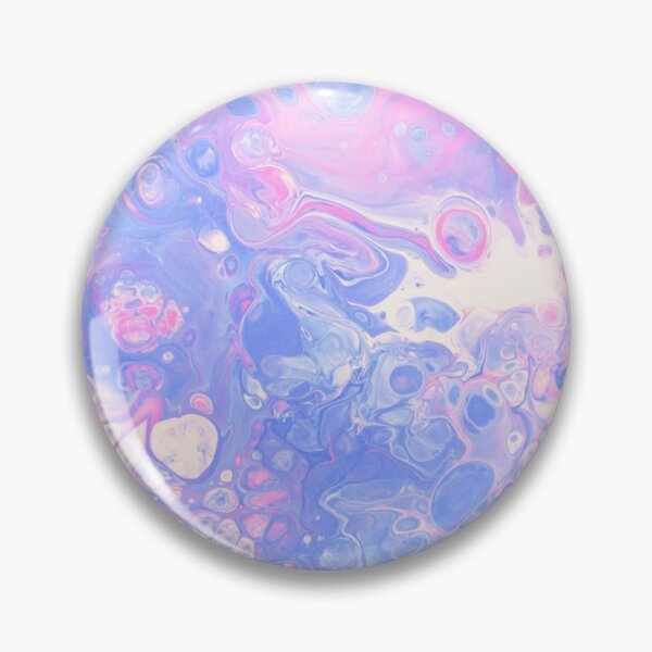 Aperçu de l'œuvre Tourbillon de marbre abstrait rose et bleu créée et vendue par MPowerTeez.