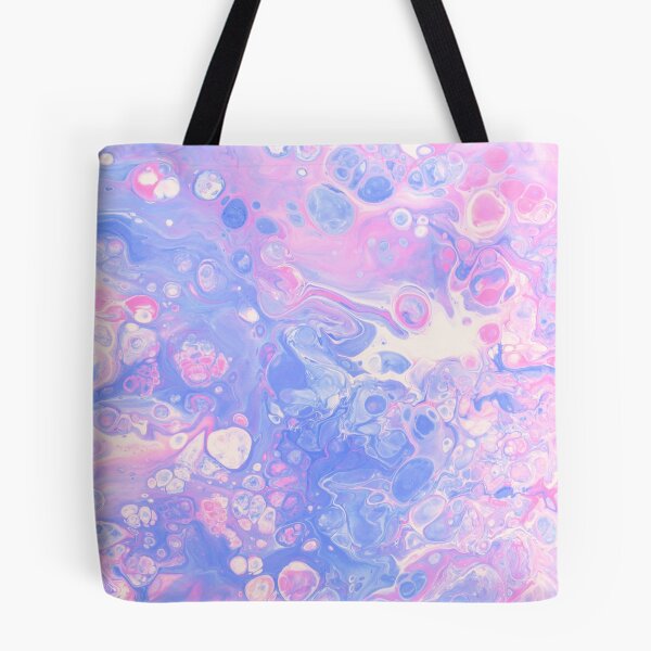Item preview, Pink and Blue Abstract marble swirl designed and sold by MPowerTeez.