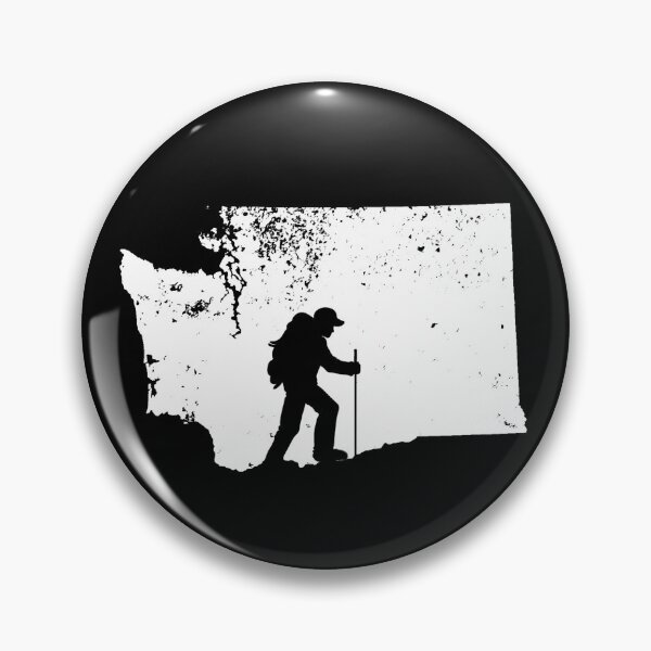 Item preview, Washington Hiker Shirt Love Mountain Hiking Distressed Gear designed and sold by DynamicDesign.