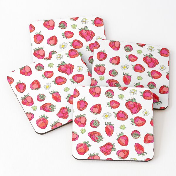 Item preview, Spring Strawberries designed and sold by MinMin-Bug.