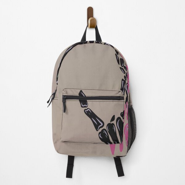 hand skull t-shirt Backpack