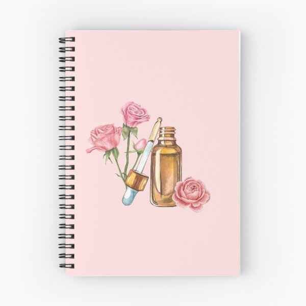 Item preview, Pink Rose Essential Oil Bottle and Dropper designed and sold by Alicia Chee.