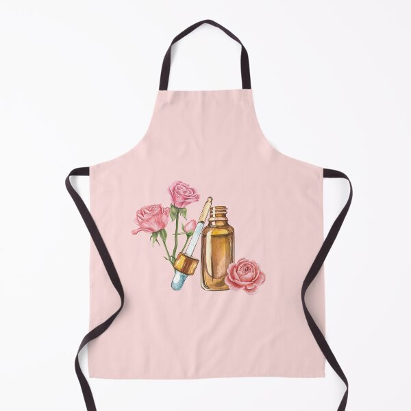 Item preview, Pink Rose Essential Oil Bottle and Dropper designed and sold by Alicia Chee.