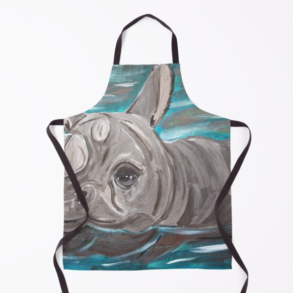 Item preview, Indian Rhino - Acrylic Print designed and sold by bellamousse design co.