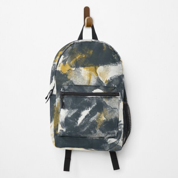 Item preview, Grey and Mustard Yellow Abstract Print designed and sold by CharIsabella.