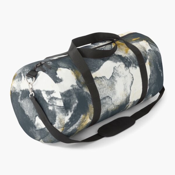 Item preview, Grey and Mustard Yellow Abstract Print designed and sold by CharIsabella.