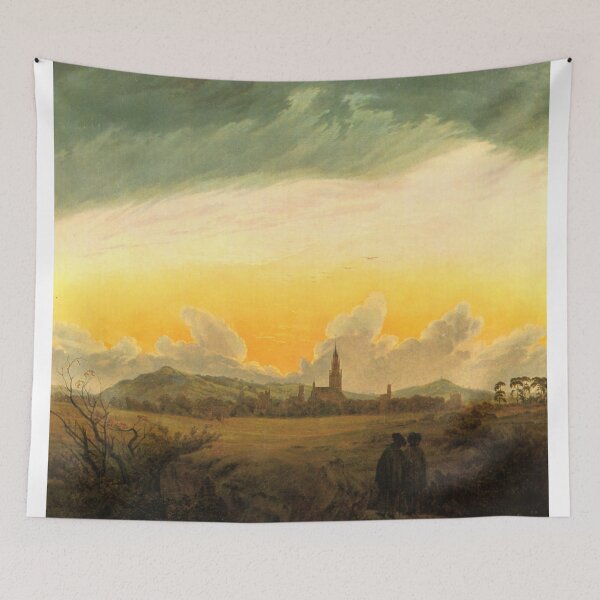 Item preview, Neubrandenburg en la niebla de la mañana - Caspar David Friedrich designed and sold by TemporaryArt.