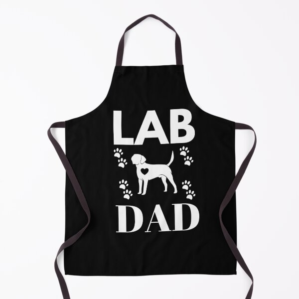 Lab Dad - Vector Labrador Retriever Apron