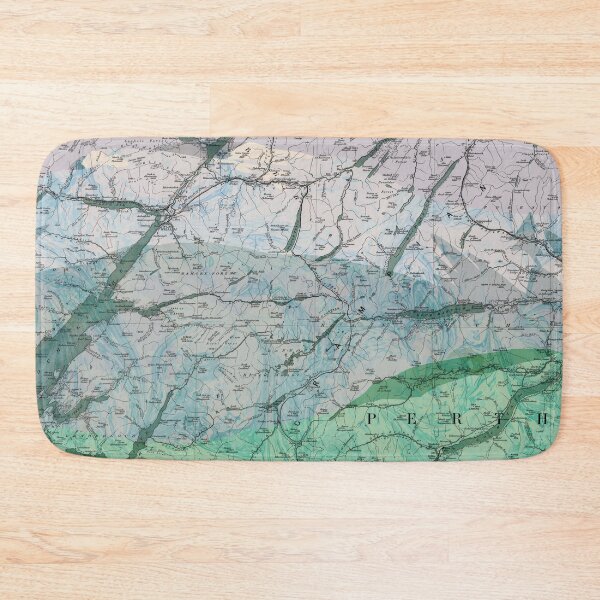 Item preview, Ben Nevis Map designed and sold by MarbleCloud.