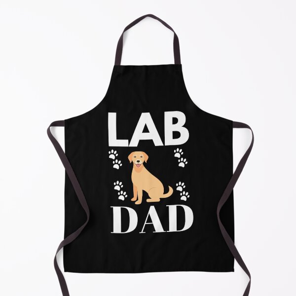 Lab Dad - Vector Labrador Retriever Apron