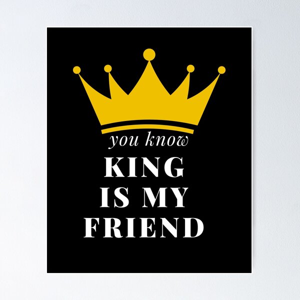 Item preview, King is My Friend-Unisex designed and sold by anis264.