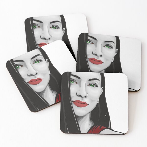 Item preview, Stylized Woman Portrait designed and sold by greengoodnich.