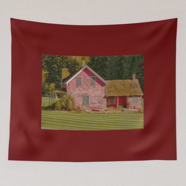 Item preview, Abandoned Farmhouse designed and sold by Leslie Montgomery Art.