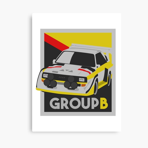 Oeuvre de style affiche S1 Impression sur toile