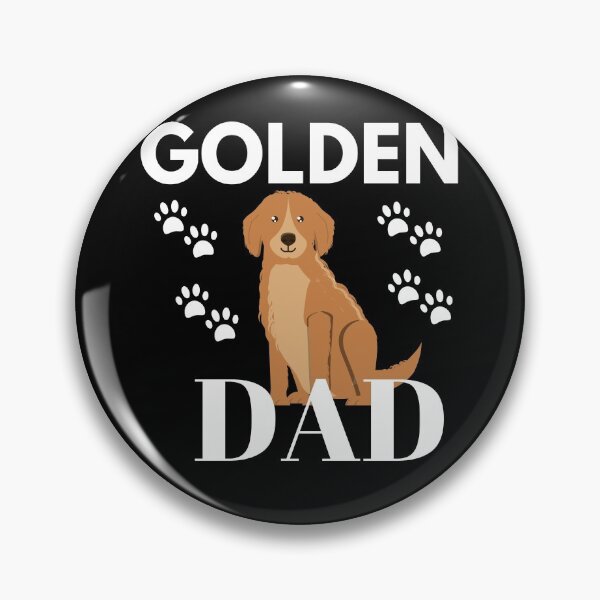 Item preview, Golden Dad - Vector Golden Retriever designed and sold by Beyond Words.