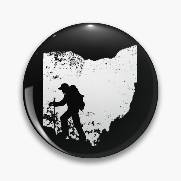 Item preview, Ohio Hiker Shirt Love Mountain Hiking Distressed Gear designed and sold by DynamicDesign.