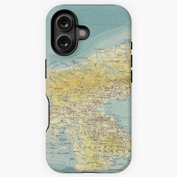 Item preview, Vintage Map of Panama (1954) designed and sold by BravuraMedia.