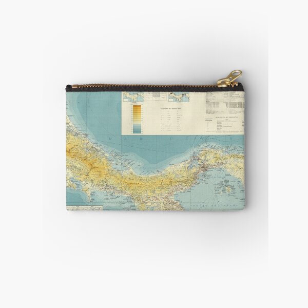 Item preview, Vintage Map of Panama (1954) designed and sold by BravuraMedia.