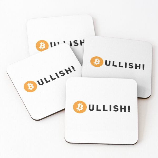 Item preview, Bullish! (Bitcoin) designed and sold by Bouzdesigns.