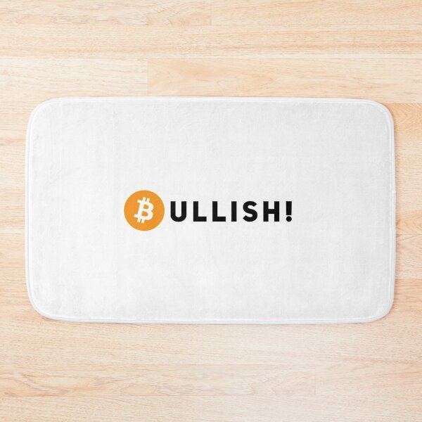 Item preview, Bullish! (Bitcoin) designed and sold by Bouzdesigns.