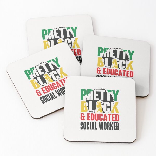 Item preview, Pretty Black and Educated Social worker Gift Idea For Women Girls & Siblings designed and sold by clothesy7.
