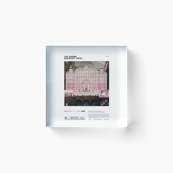 Item preview, The Grand Budapest Hotel - Minimalist Poster designed and sold by Francisco Couto.