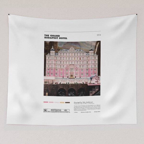 Item preview, The Grand Budapest Hotel - Minimalist Poster designed and sold by Francisco Couto.