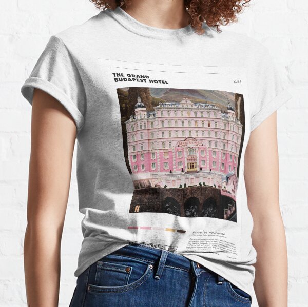 The Grand Budapest Hotel - Affiche minimaliste T-shirt classique