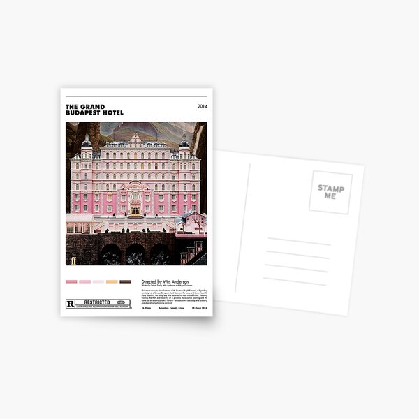 Item preview, The Grand Budapest Hotel - Minimalist Poster designed and sold by Francisco Couto.