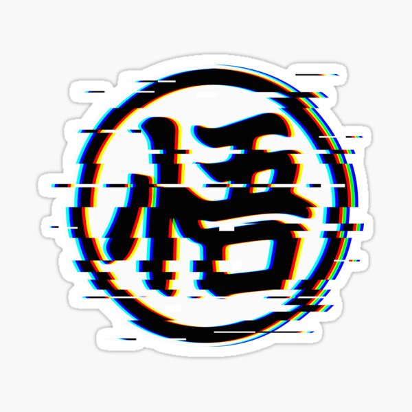 Son Goku Symbol Sticker