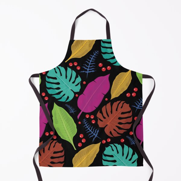 Item preview, Colorful Tropical Leaves Pattern designed and sold by Vector Scout Lab.