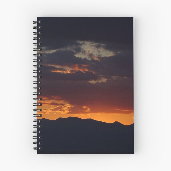 Item preview, Dark Fiery Skies Over Mountains designed and sold by Catavan.