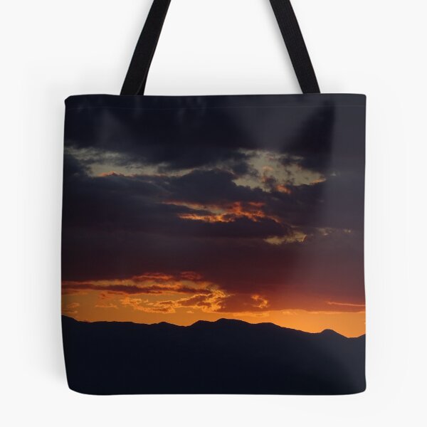 Item preview, Dark Fiery Skies Over Mountains designed and sold by Catavan.