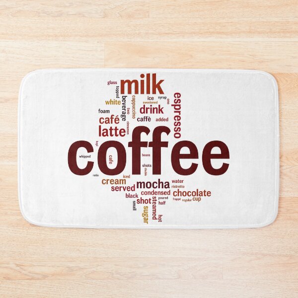 Item preview, Coffee & Co. Word Cloud designed and sold by UDDesign.