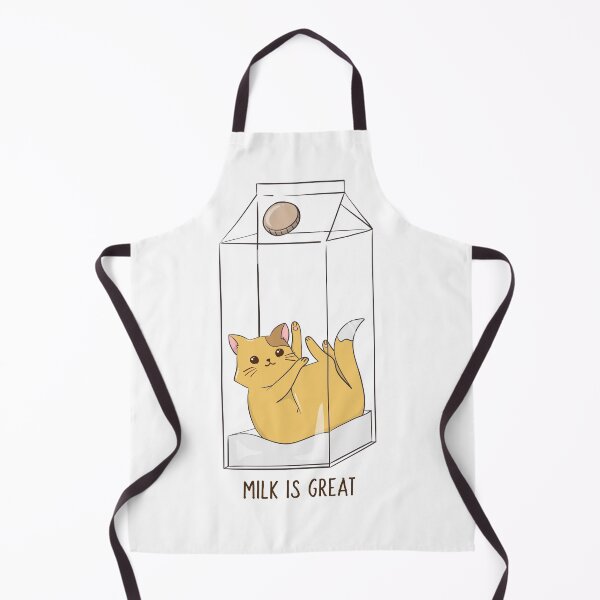 Item preview, Playful Kitten Floating In Milk Carton, Milk Is Great designed and sold by kcaandwu.