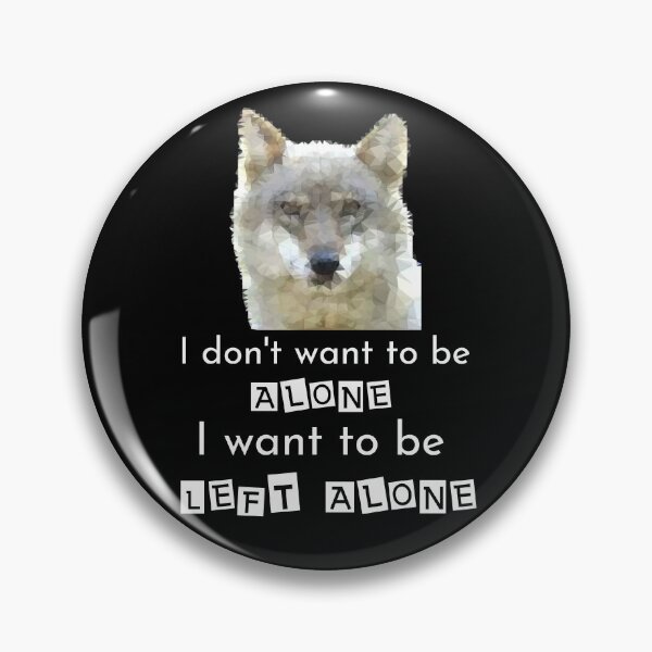 Item preview, Geometric wolf head with quote designed and sold by Antiope33.