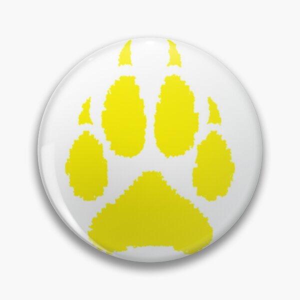 Item preview, yellow tessellated paw   designed and sold by Kanandume.