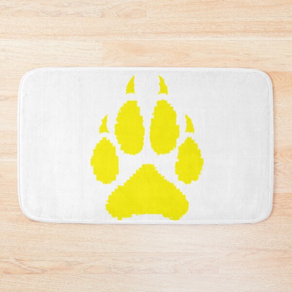 Item preview, yellow tessellated paw   designed and sold by Kanandume.
