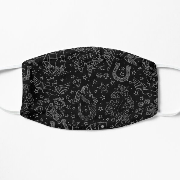 Tatuajes en Negro Mascarilla
