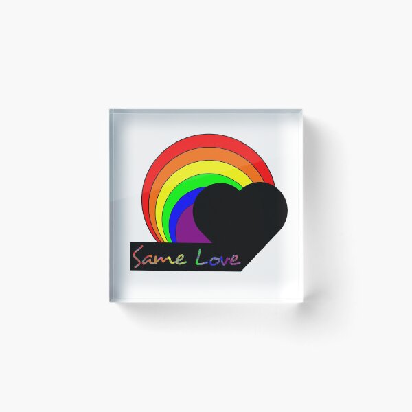 Item preview, Rainbow Love Heart Design LGBT designed and sold by DesignByMartinH.