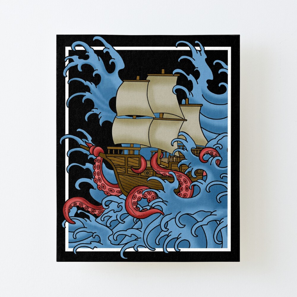 Instant Download Digital Art: Pirate Ship Painting, Printable Wall Art for  Pirate Lovers -  Canada